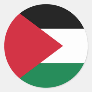 Adesivo Bandeira da Palestina (Palestina)