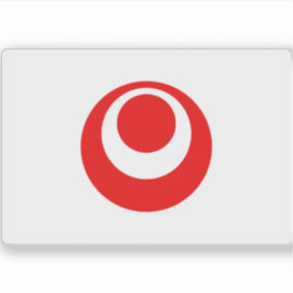 Adesivo Bandeira da Prefeitura de Okinawa, Japão