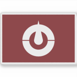 Adesivo Bandeira da Província de Kochi (Kōchi), Japão
