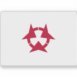 Adesivo Bandeira da Província de Oita (Ōita), Japão
