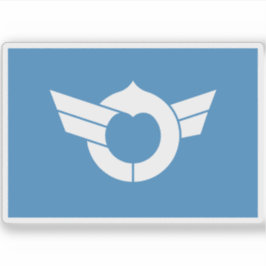 Adesivo Bandeira da província de Shiga, Japão