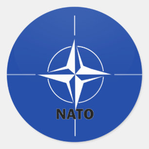 Adesivo Bandeira da qualidade da OTAN Roundel