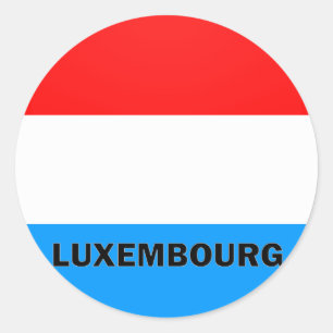 Adesivo Bandeira da qualidade de Luxembourg Roundel