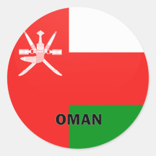 Adesivo Bandeira da qualidade de Oman Roundel