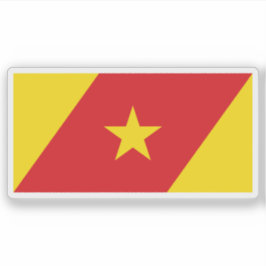 Adesivo Bandeira da região de Amhara, Etiópia