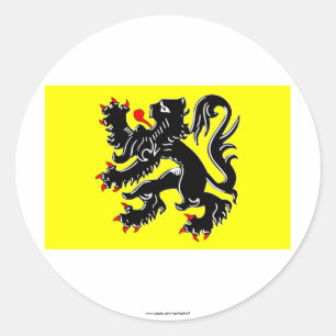 Adesivo Bandeira da região de Flanders