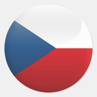 Adesivo Bandeira da República Checa