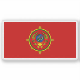 Adesivo Bandeira da República das Pessoas de Tuvan (1930)