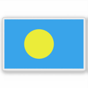 Adesivo Bandeira da República de Palau