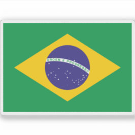Adesivo Bandeira da República Federativa do Brasil