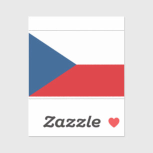 Adesivo bandeira da República Tcheca