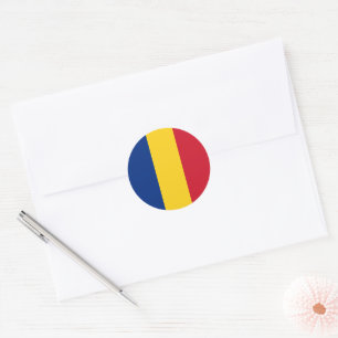 Adesivo Bandeira da Romênia