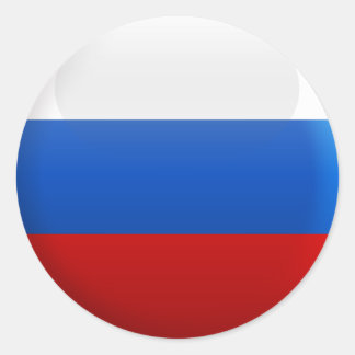 Adesivo Bandeira da Rússia