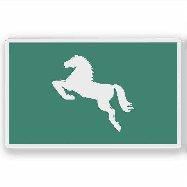 Adesivo Bandeira da Sharkia, Egito (Frente)