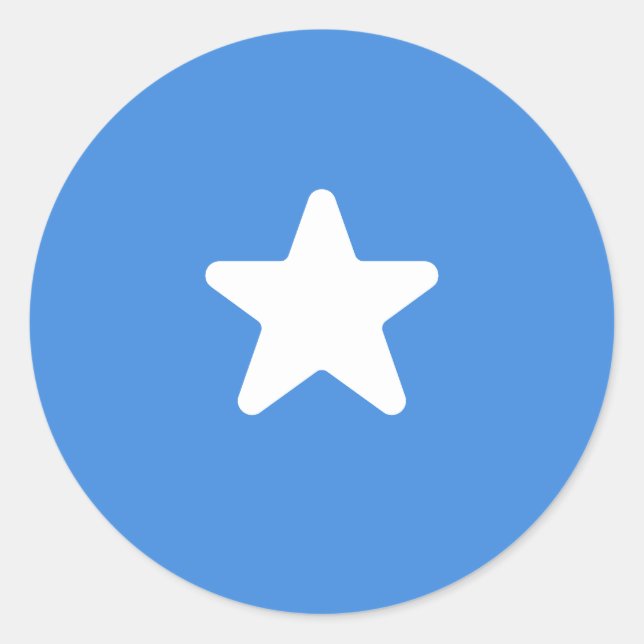 Adesivo Bandeira da Somália (Frente)