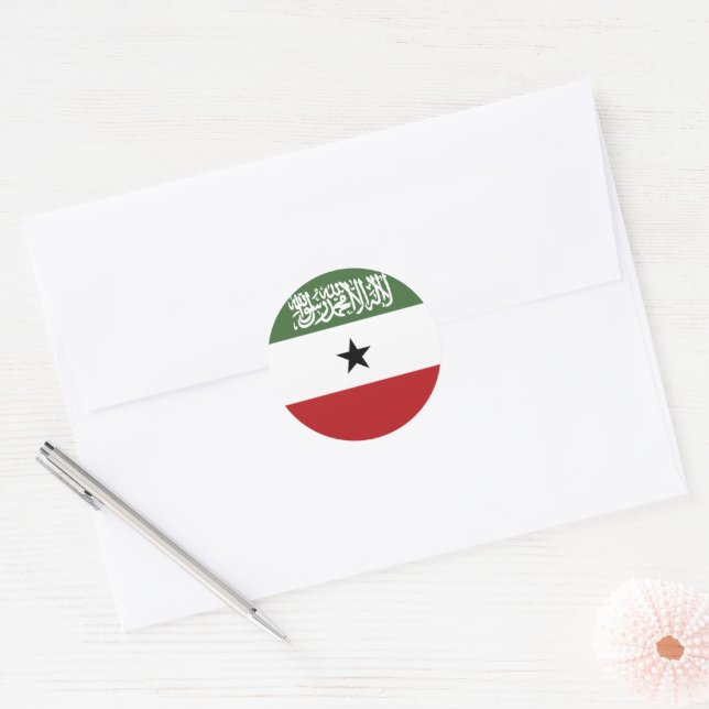 Adesivo Bandeira da Somalilândia (Envelope)