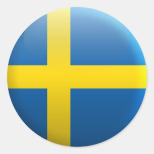 Adesivo Bandeira da suecia