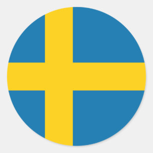 Adesivo Bandeira da Suecia