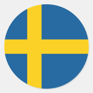 Adesivo Bandeira da suecia