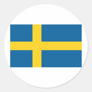 Adesivo Bandeira da Suecia