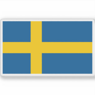 Adesivo Bandeira da Suecia