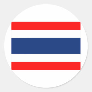 Adesivo Bandeira da Tailândia