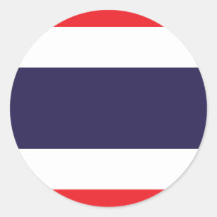Adesivo Bandeira da Tailândia