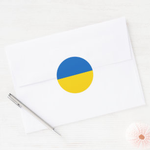 Adesivo Bandeira da Ucrânia