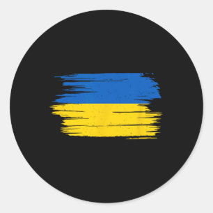 Adesivo Bandeira da Ucrânia Bandeira Nacional Kiev Ucrania