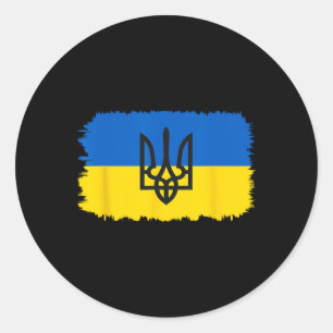 Adesivo Bandeira da Ucrânia Ucraniano Orgulho da Ucrânia C