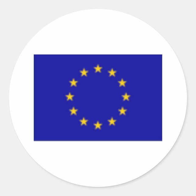 Adesivo Bandeira da UE (Frente)