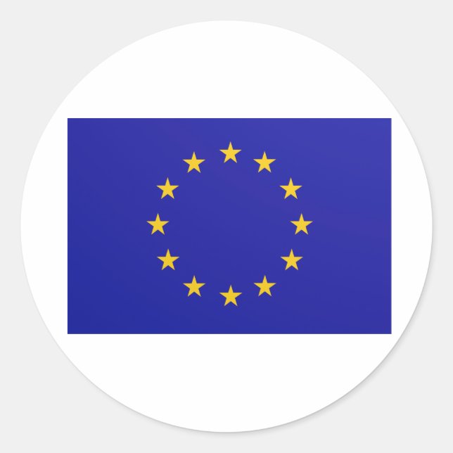 Adesivo Bandeira da UE (Frente)
