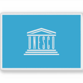 Adesivo Bandeira da UNESCO