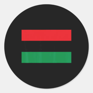 Adesivo Bandeira da Unia Pan-Africana Mapa Continente Hist