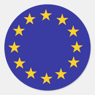 Adesivo Bandeira da União Europeia