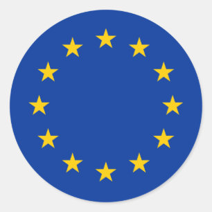 Adesivo Bandeira da União Europeia UE