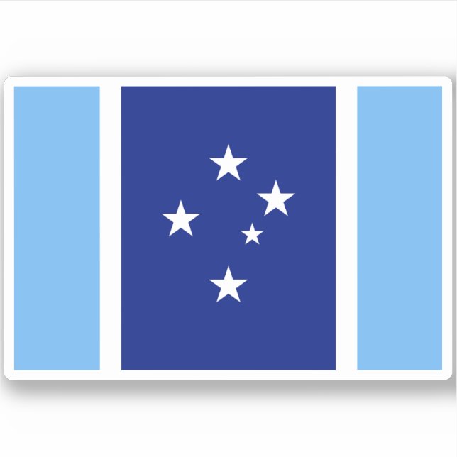 Adesivo Bandeira da União Oceânica (Frente)