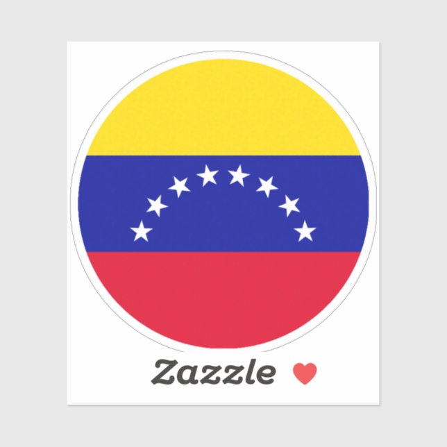 Adesivo Bandeira da Venezuela (Folha)
