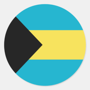 Adesivo Bandeira das Bahamas