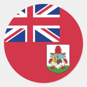 Adesivo Bandeira das Bermudas