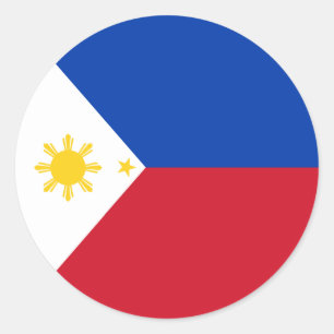 Adesivo Bandeira das Filipinas