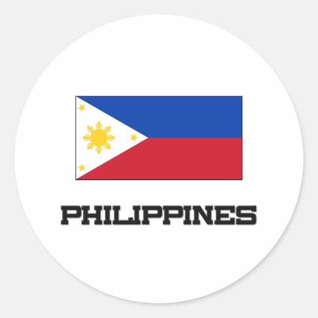 Adesivo Bandeira das Filipinas (Frente)