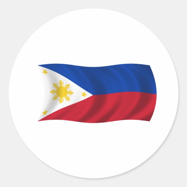 Adesivo Bandeira das Filipinas (Frente)