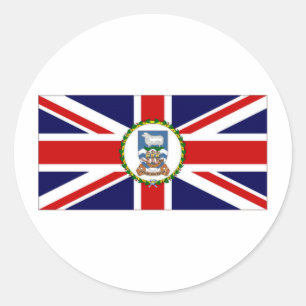 Adesivo Bandeira das Ilhas Falkland
