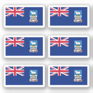 Adesivo bandeira das ilhas Falkland