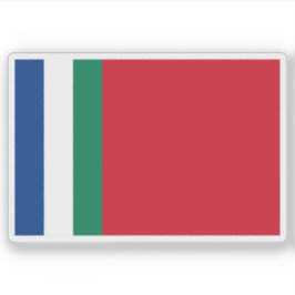 Adesivo Bandeira das Molucas do Sul