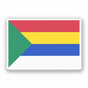 Adesivo Bandeira das pessoas Druze