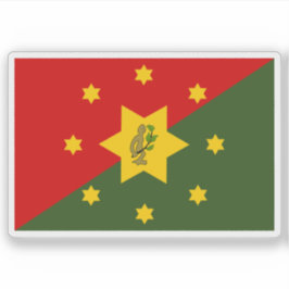 Adesivo Bandeira das Terras Altas do Leste, Papua-Nova Gui