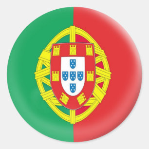 Adesivo bandeira de 6 grande portuguêses de Portugal das