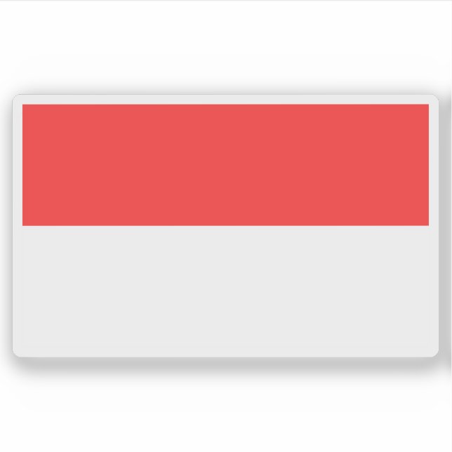 Adesivo Bandeira de Aalen, Alemanha (Frente)